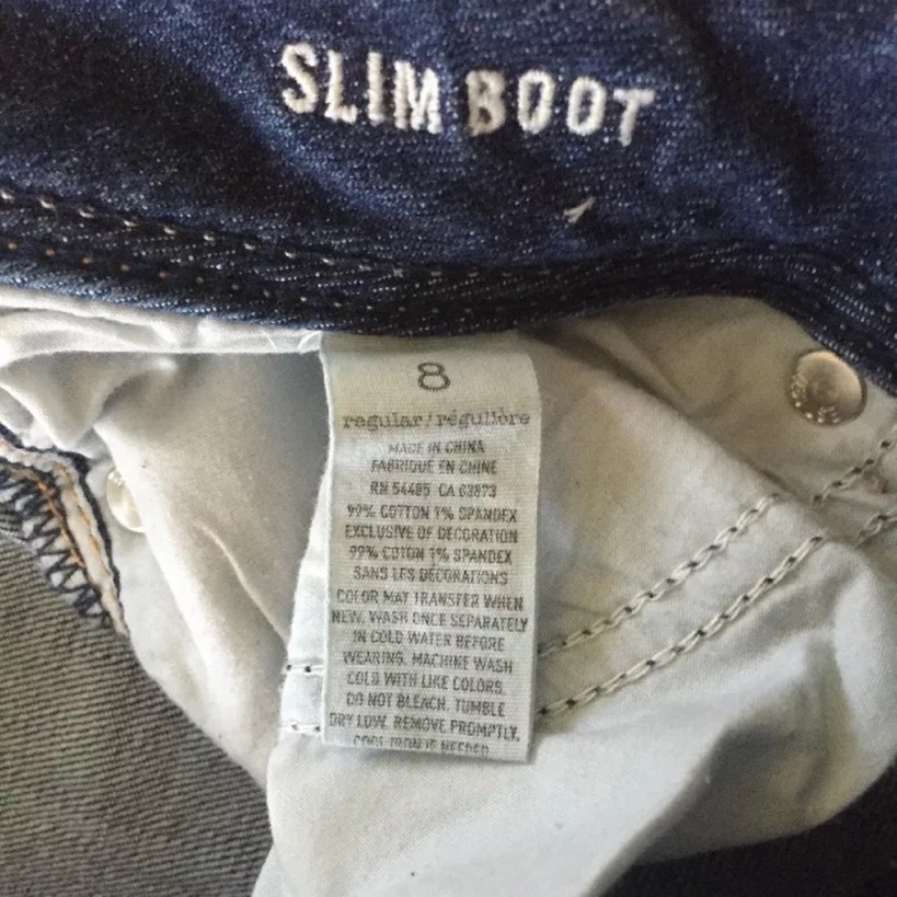 American Eagle Stretch Slim Boot Women's 8 Jeans - Picture 5 of 8